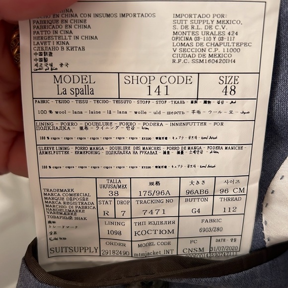 Suitsupply Suit - Picture 6 of 8